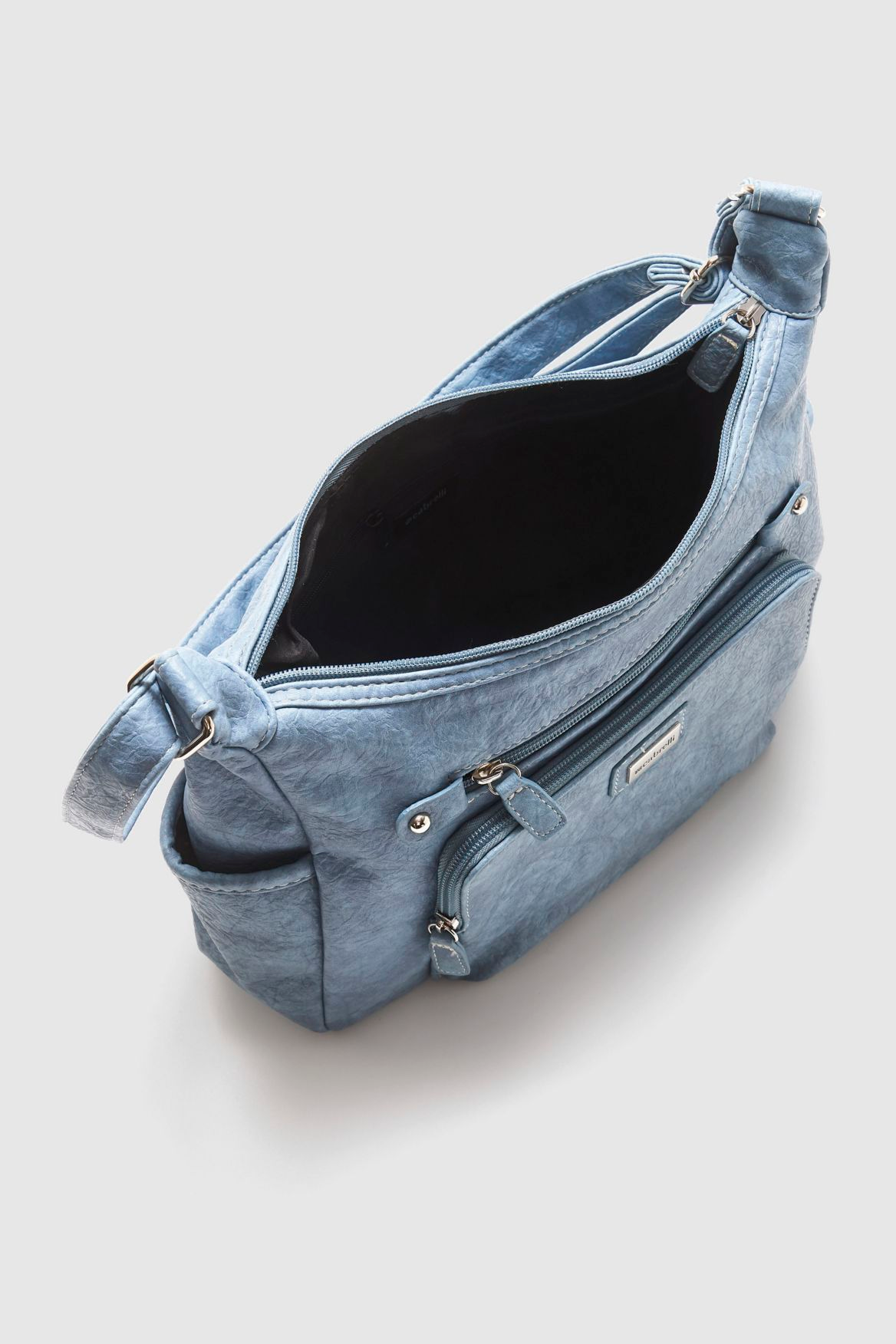 3 Pocket Large Crossbody Bag