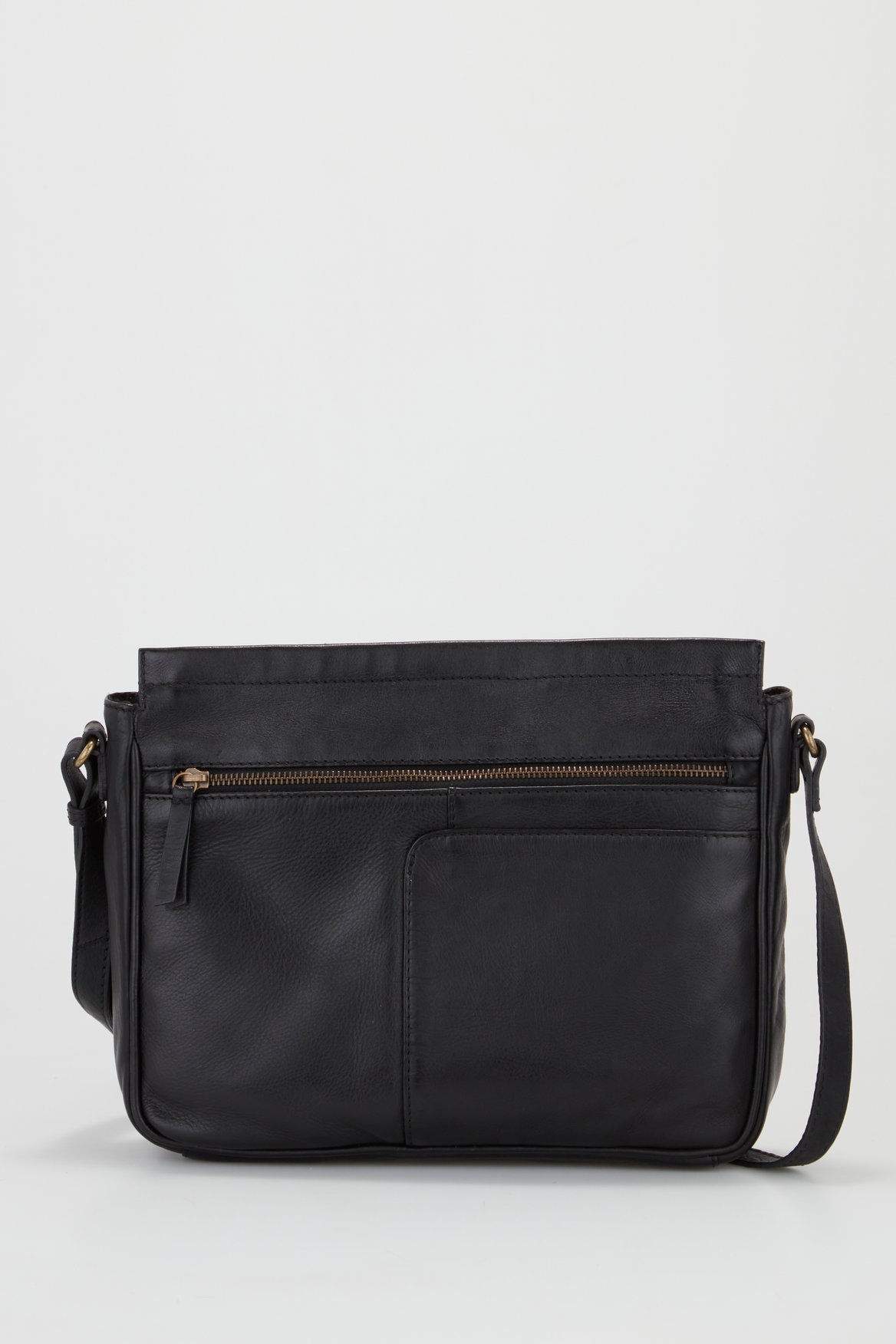 Abi Leather Large Crossbody Bag